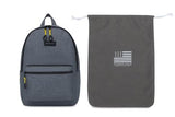 Gray Canvas Backpack
